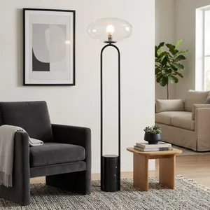 DORSEYOAK BLACK LAMP 58 (IN) 2