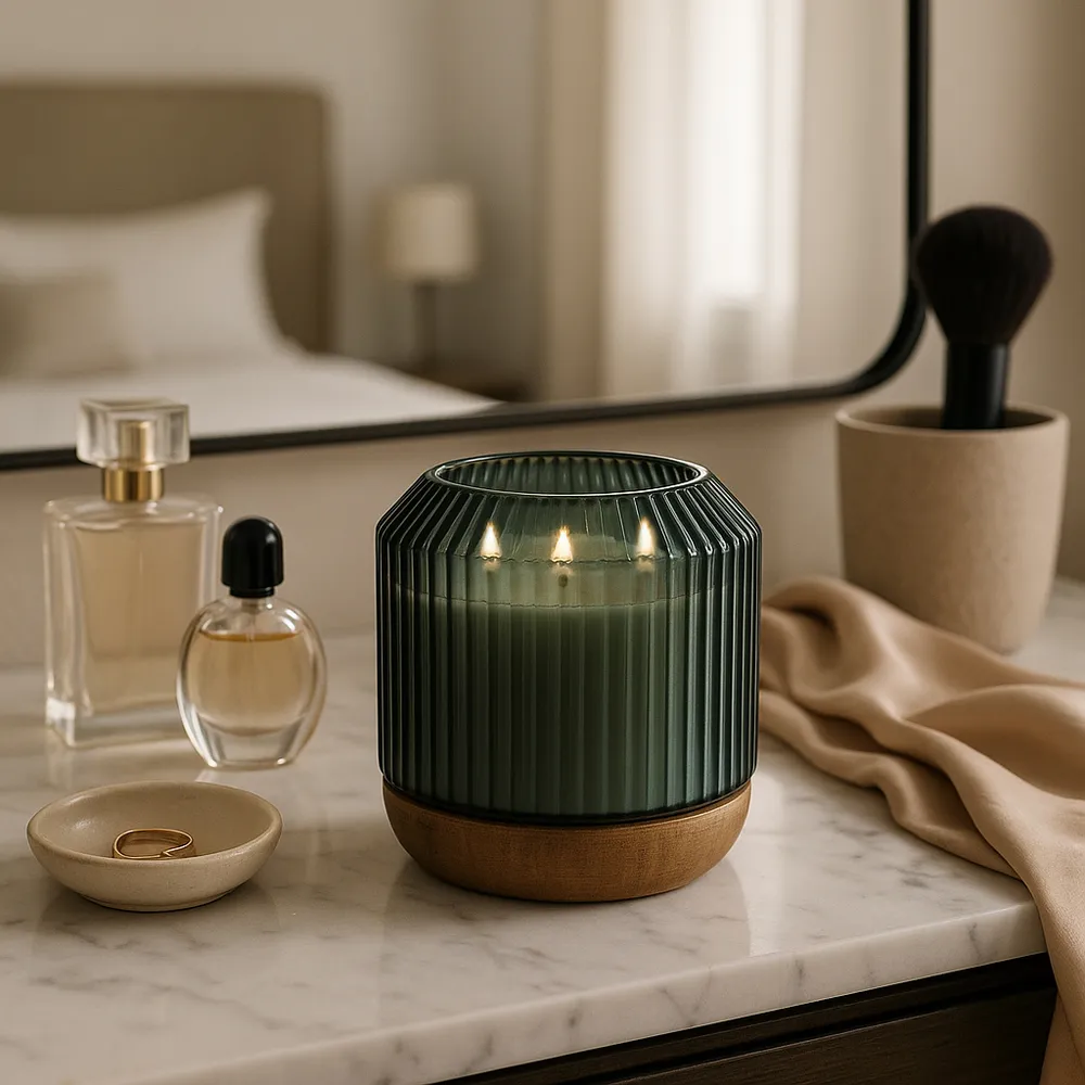 CANTONWOOD GREEN CANDLE 7 (IN)