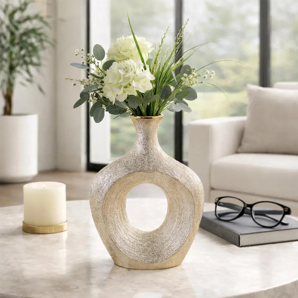 HARDENCLIFF GOLD VASE 10 (IN)