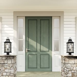 Triumph 19.75'' High 1-Light Outdoor Post Light - Textured Black 7