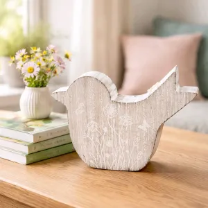 Whitewashed Bird 6in 1