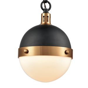 Harmelin 7'' Wide 1-Light Mini Pendant - Matte Black 4
