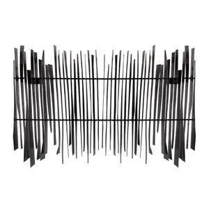 Ridge Dimensional Wall Art - Black 1