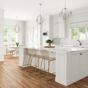 Rotunde 26'' Wide 6-Light Chandelier - Matte White 6