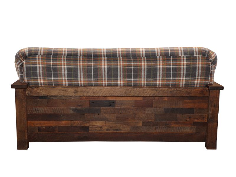 Barnwood  Americana Sofa - Customer Fabric - Seat:  Fabric TBD; Backrest:  Fabric TBD 5