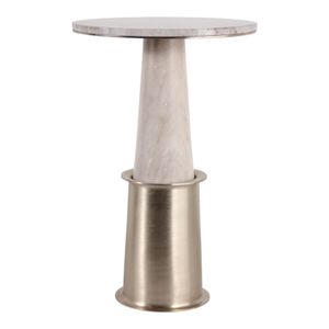 NADIARIDGE WHITE TABLE 22 (IN) 4