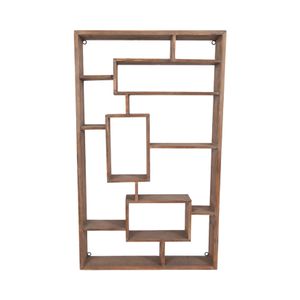 RAFETON BROWN WALL SHELF 39 (IN) 1