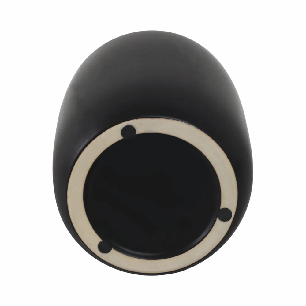 HEATHWIND BLACK VASE 8 (IN)