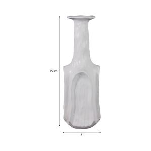 DAWSONWELL WHITE VASE 23 (IN) 9