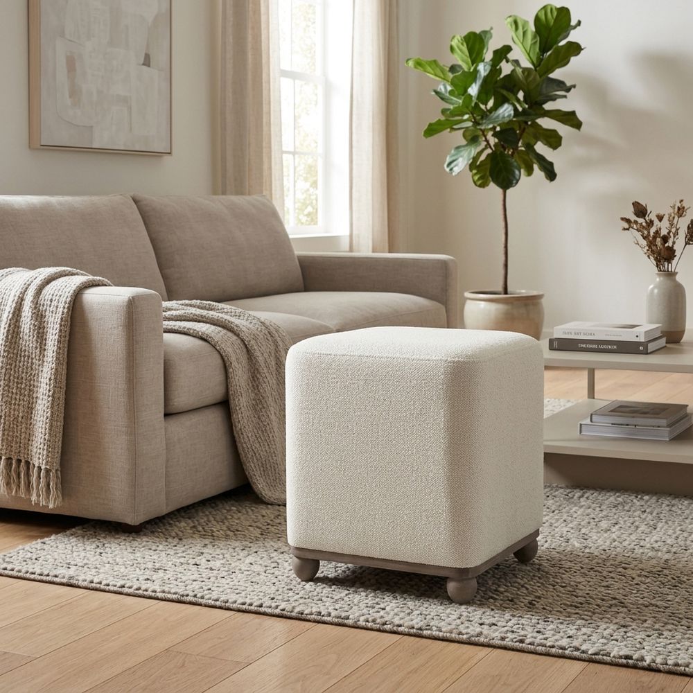 HEYDONRIDGE IVORY STOOL 18 (IN)