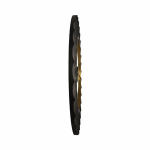 TROYWELL BLACK WALL CLOCK 40 (IN) 4