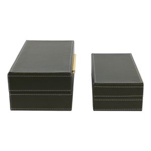ROCKGROVE SET OF 2 GREEN BOXES 5 (IN) 7