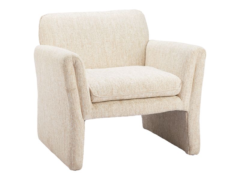 Dobra Accent Chair Oatmeal Beige 7