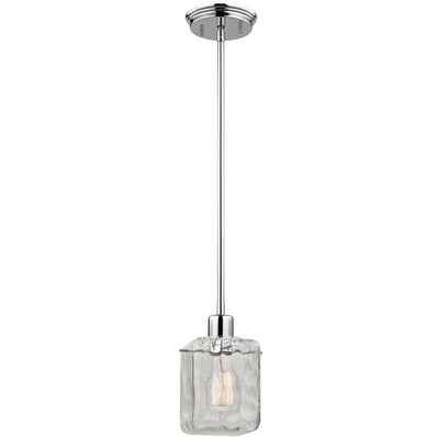 Morgan 4.5'' Wide 1-Light Mini Pendant - Polished Chrome