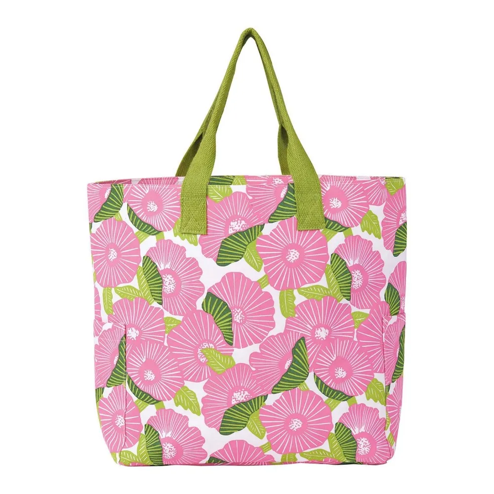 Poppy Papaver Canvas Carryall Tote Bag