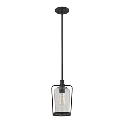 Hamel 7″ Wide 1-Light Mini Pendant - Oil Rubbed Bronze