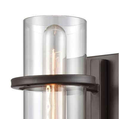 Holbrook 10″ High 1-Light Sconce - Oil Rubbed Bronze