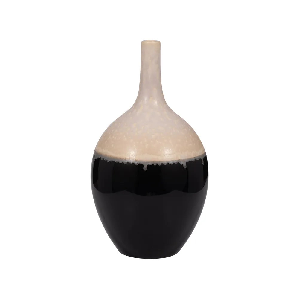 CARSONHAVEN WHITE VASE 19 (IN)