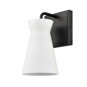 Brookville 9'' High 1-Light Sconce - Matte Black 2