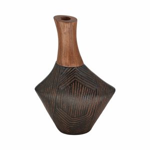 WARRENDALE BROWN VASE 12 (IN) 5