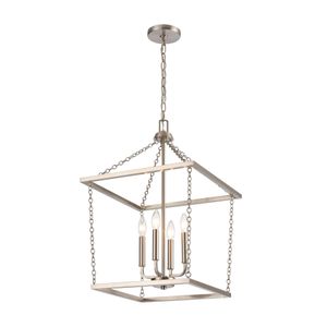 Emmett 17'' Wide 4-Light Pendant - Brushed Nickel 4