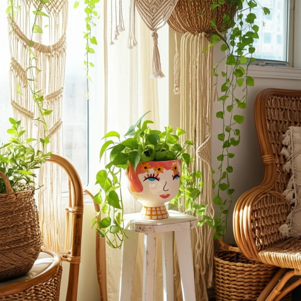 GARSONHOLM PINK PLANTER 7 (IN)