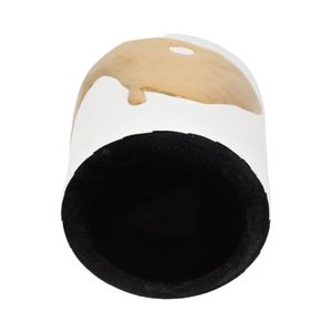 JUNEROSE WHITE VASE 10 (IN) 7