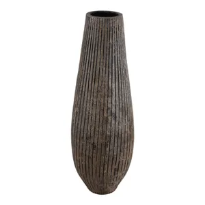 BRAMFORD BLACK VASE 39 (IN) 7