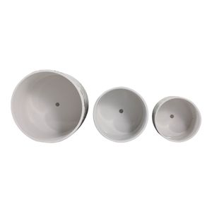 BARNETWORTH SET OF 3 GREEN PLANTER 11 (IN) 8
