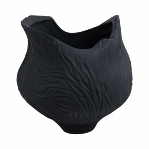 THORNTONPARK BLACK VASE 16 (IN) 1