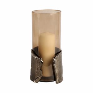 BAXTERMILL BROWN CANDLE HOLDER 12 (IN) 3