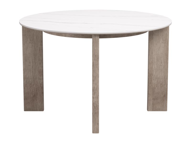 Oceanveil Round Dining Table White 3
