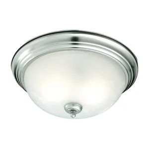 Harmony 12'' Wide 1-Light Flush Mount - Brushed Nickel 1
