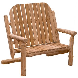 Voyageur Two-Person Adirondack Chair - Unfinished/Unassembled