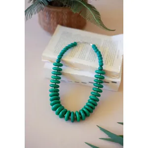 Acrylic Bead Necklace / Kale 6