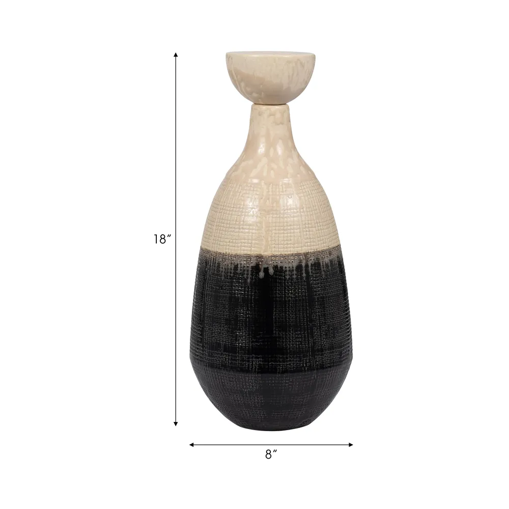 JANERUN IVORY VASE 18 (IN)