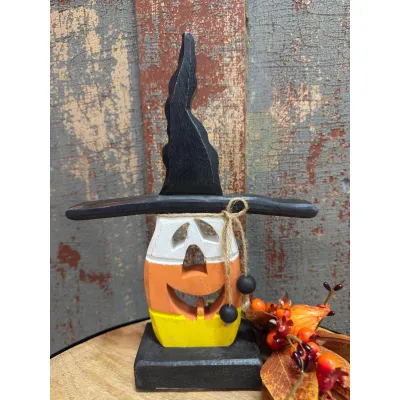 Candy Corn Witch 8x11in