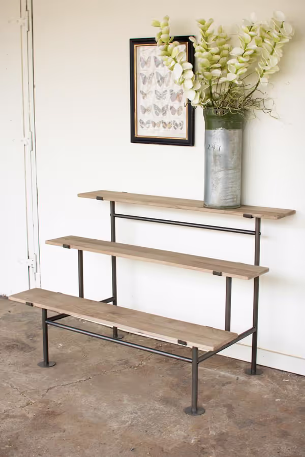 Three-Tiered Display Unit