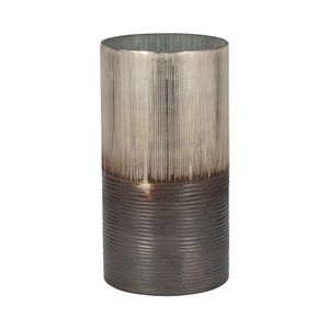 ARLOROSE SILVER GLASS VASE 13 (IN) 1