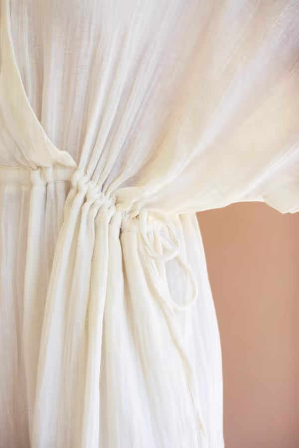 Jumper with Drawstring Waist / Cotton
