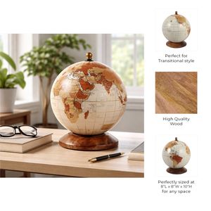 KNOXBEACH BRONZE GLOBE 10 (IN) 11