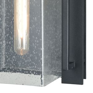 Overton 17'' High 1-Light Outdoor Sconce - Matte Black 4