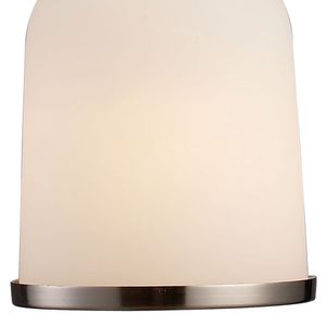 Brooksdale 5'' Wide 1-Light Mini Pendant - Satin Nickel 5