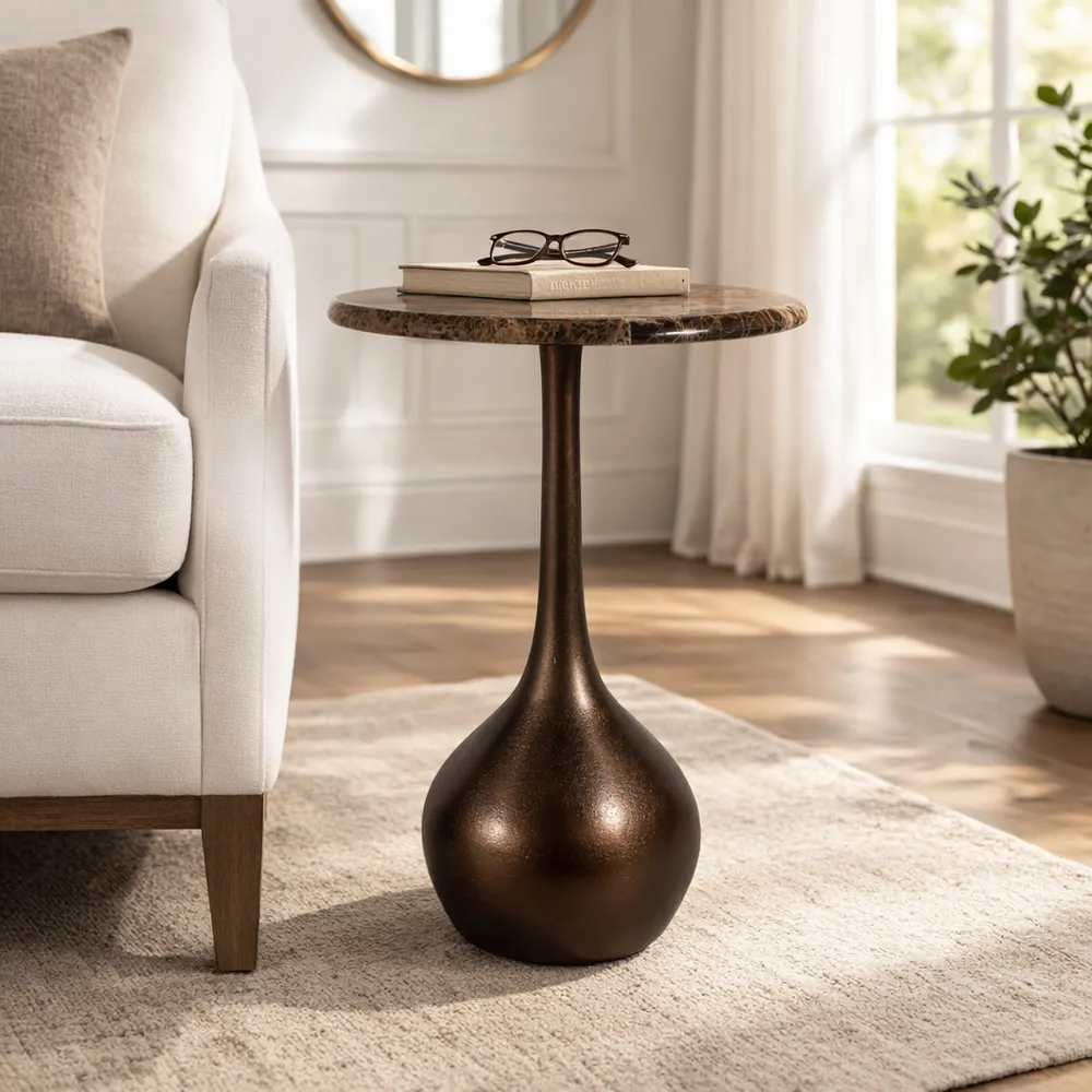 VALEPORT BROWN TABLE 22 (IN)