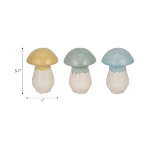 BRENTON SET OF 3 YELLOW DECOR 6 (IN) 9