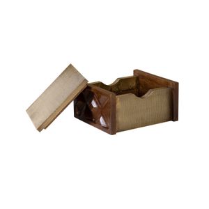 Dorsey Box - Small Aged Brass 4