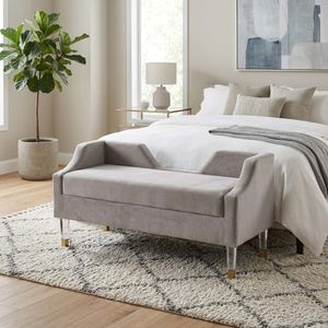 GLASTONHOLM GRAY BENCH 26 (IN) 2