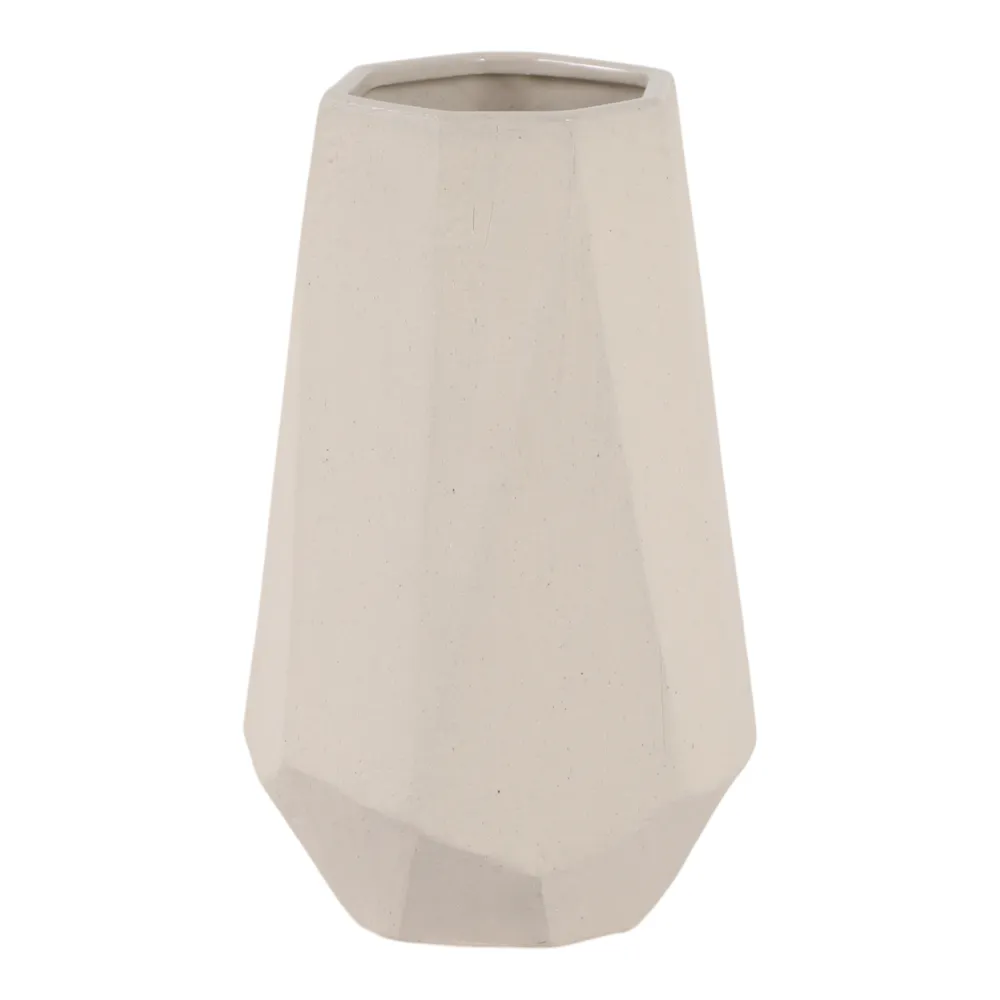 ENOCHWICK WHITE VASE 11 (IN)