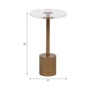 HOLLISOAK CLEAR TABLE 21 (IN) 8