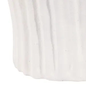 BOLTONCROSS WHITE VASE 9 (IN) 7